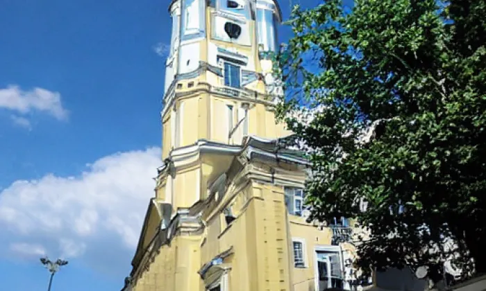 evangelický kostel Chrám pokoje – zima