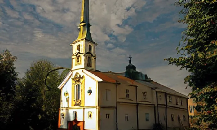 Evangelický kostel Dolního sboru – zima