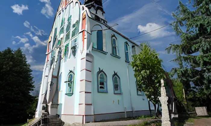evangelický kostel Horního sboru – spring