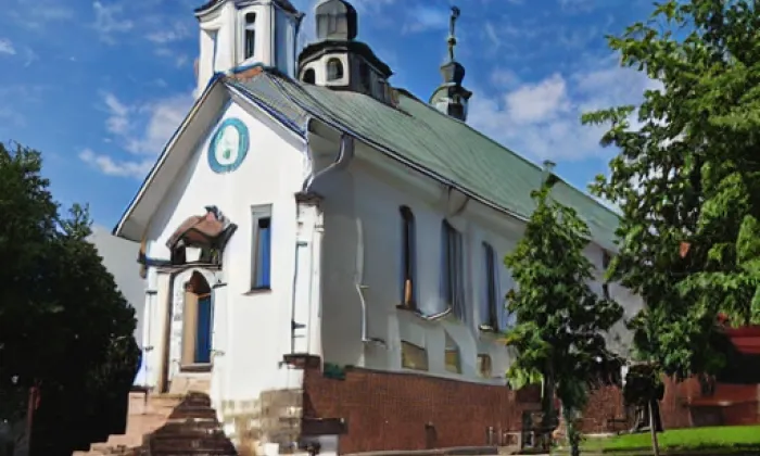 evangelický kostel Horního sboru – winter