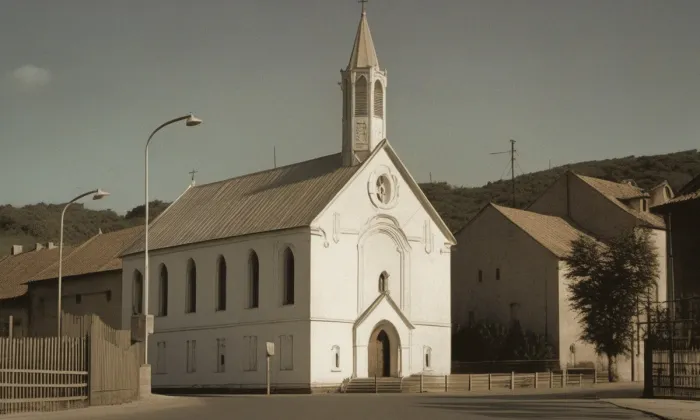 evangelický kostel Pána Ježíše – historická rekonstrukce