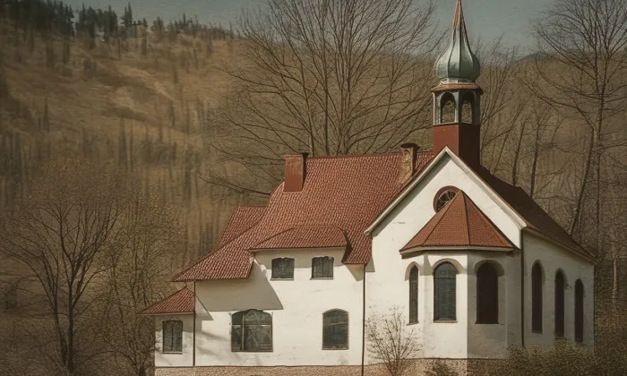 evangelický kostel Spasitele – historical