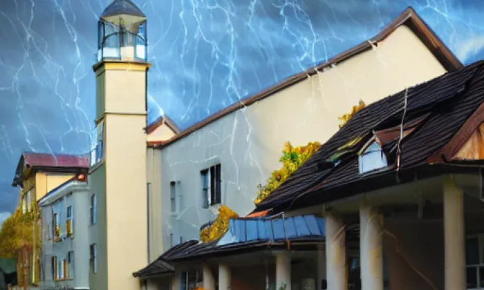 evangelický kostel v Brně-Židenicích – autumn