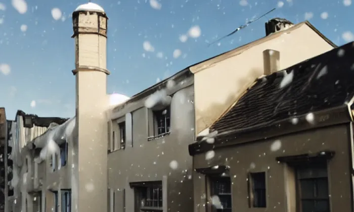 evangelický kostel v Brně-Židenicích – winter