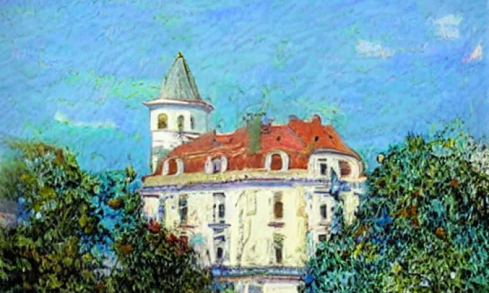 evangelický kostel v Dvakačovicích – spring