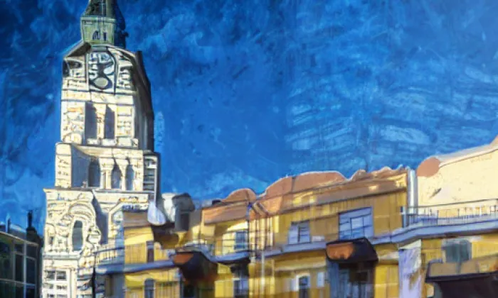 evangelický kostel v Jihlavě – summer