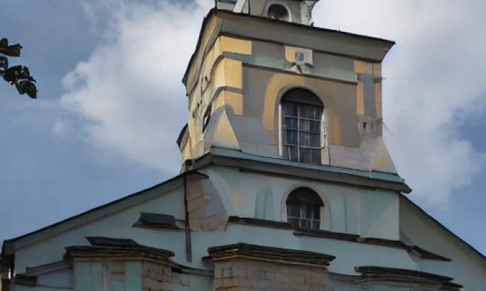 evangelický kostel v Jimramově – podzim