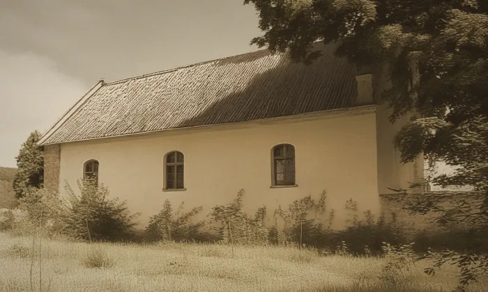 evangelický kostel v Krakovanech – historická rekonstrukce