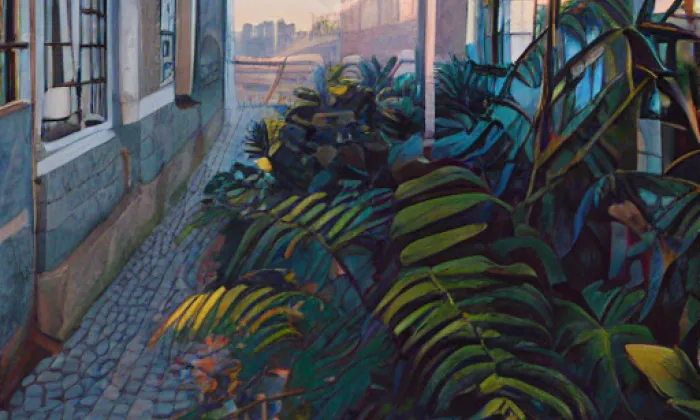 evangelický kostel v Liberci – summer