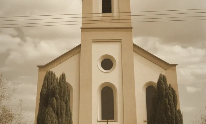 evangelický kostel v Libkovicích pod Řípem – historical