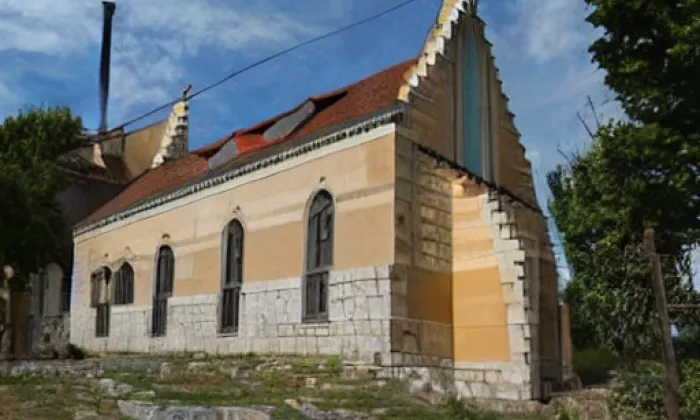 evangelický kostel v Moravské Chrastové – iluminace