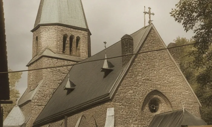 evangelický kostel v Nejdku – historical