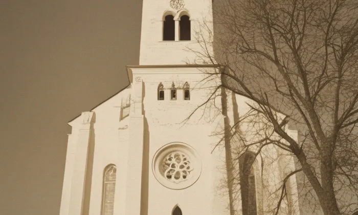 evangelický kostel v Nosislavi – historická rekonstrukce