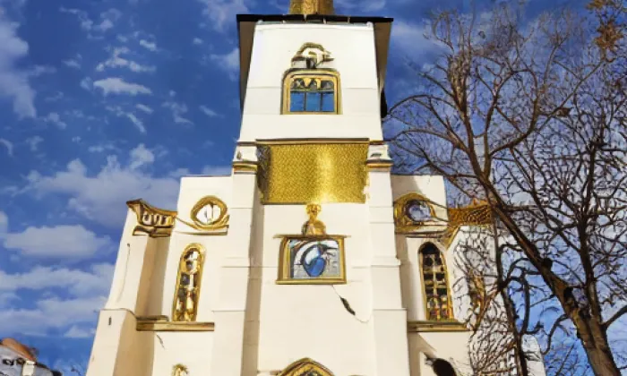 evangelický kostel v Nosislavi – iluminace