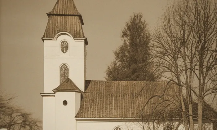 evangelický kostel v Soběhrdech – historical