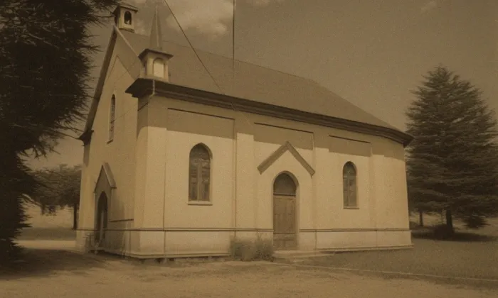evangelický kostel ve Džbánově – historical