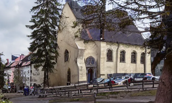 evangelický kostel ve Strměchách – summer