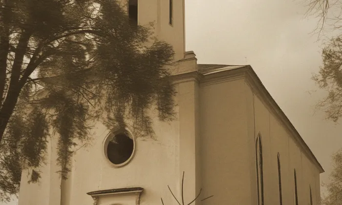 evangelický kostel ve Velimi – historická rekonstrukce