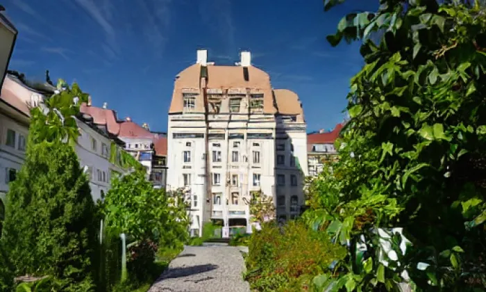 Fürstenberský palác – zima