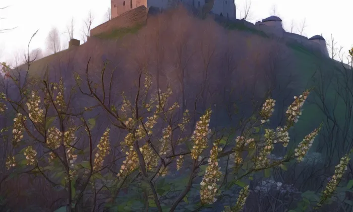 Falkenštejn – jaro