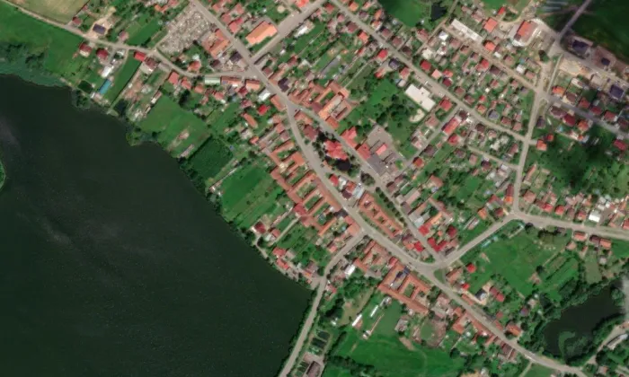 Fara (Bohdalov) – letecký pohled