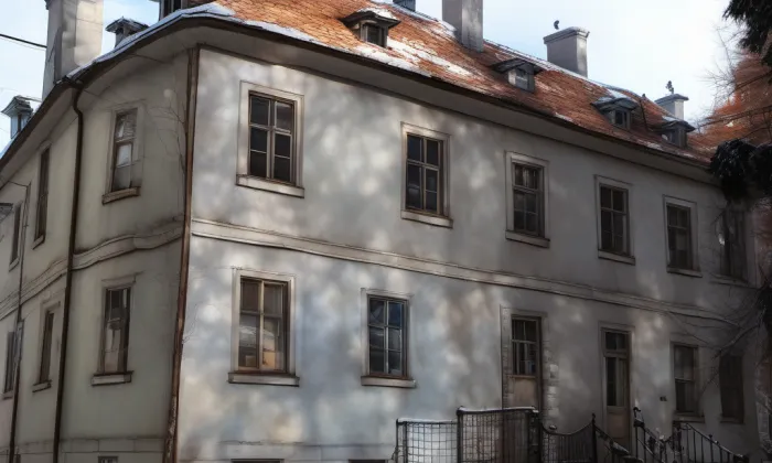 fara u sv. Vojtěcha, Praha – winter
