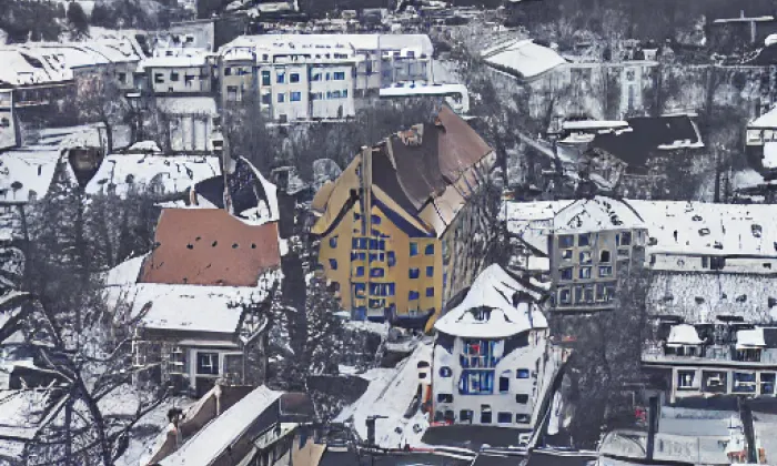 Frýdlantské mosty – akvarel