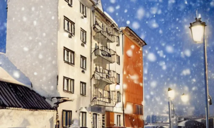 Francouzská (Zábrdovice (Brno-střed)) – winter