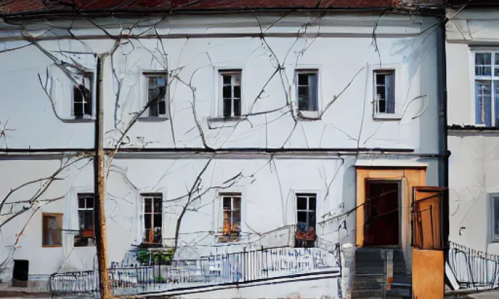 Františkánský klášter v Turnově – zima