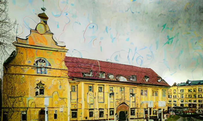františkánský klášter ve Voticích – autumn