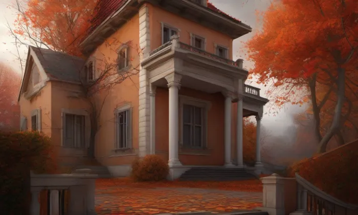 Fričova vila – autumn