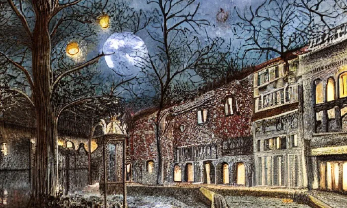 Frumštejn – noc