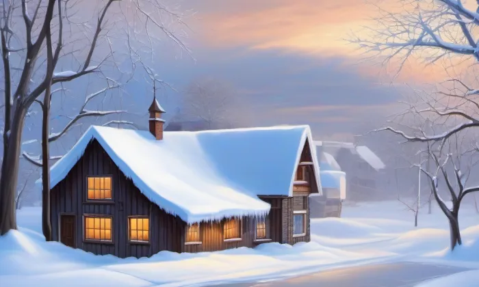 Gabrielův dům – winter
