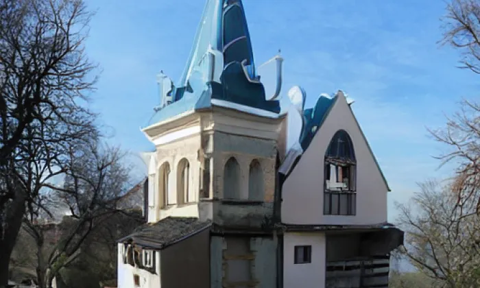 Hřbitovní kaple (Dolní Poustevna) – jaro