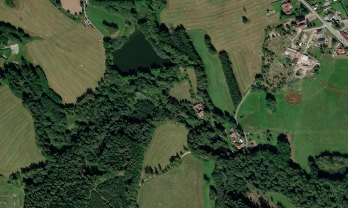Hamr – letecký pohled