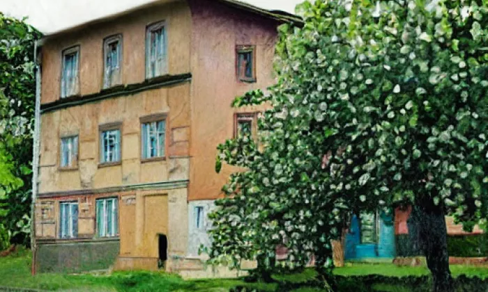 Hamrnický zámeček – jaro