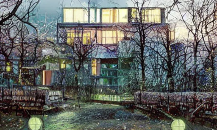 Havlíčkovy sady – noc