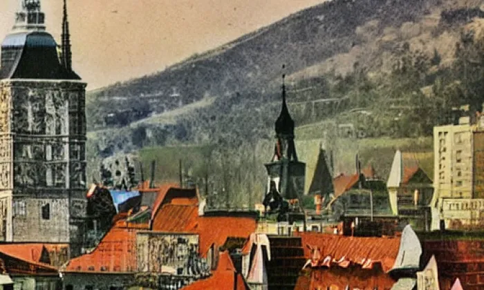 Herburský klášter – zima