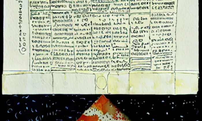 Historica Třeboň – akvarel