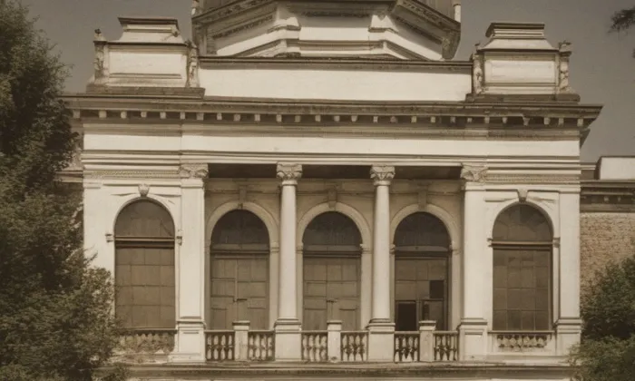 Historická výstavní budova Slezského zemského muzea – historická rekonstrukce