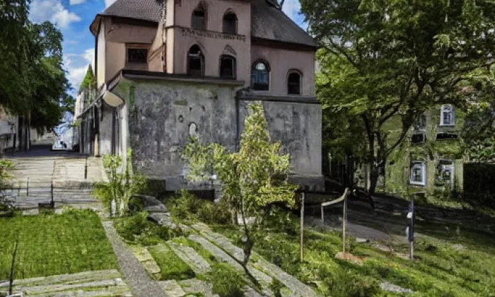 Hlavňovice – akvarel