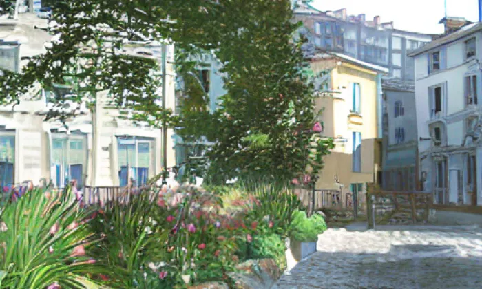 Hliňany – spring