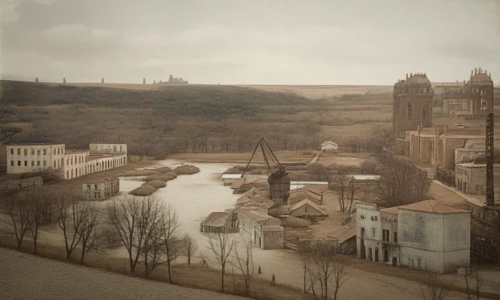 holešovický přístav – historická rekonstrukce
