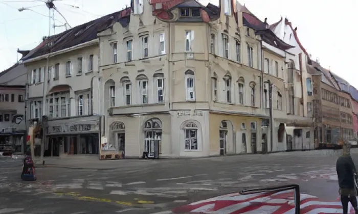 Hornický - Lidový dům – noc