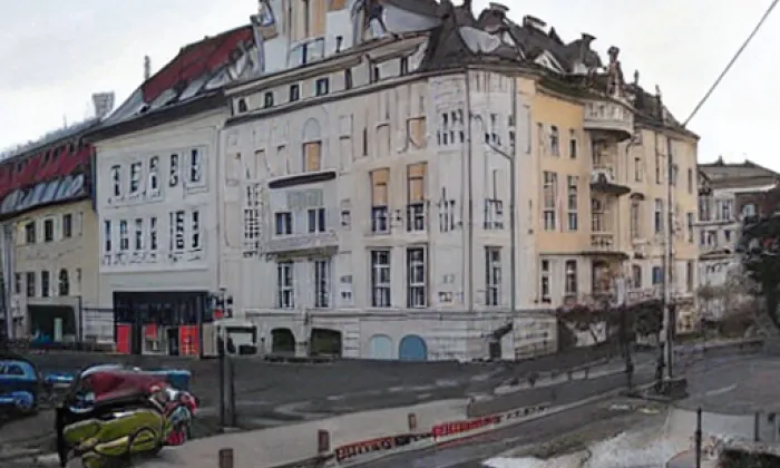 Hornický - Lidový dům – zima