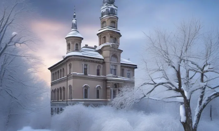 Hornická kulturní krajina Krupka – winter