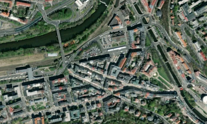 hotel Národní dům – letecký pohled