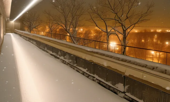 Hradčanská – winter