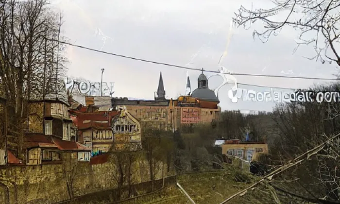 hrad Mírov – spring