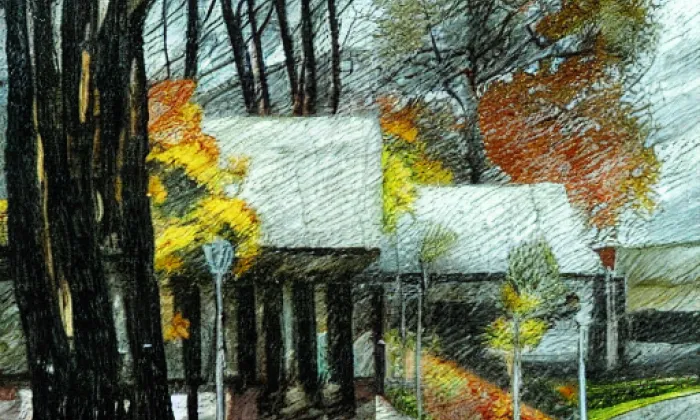 Hrad na Radči – autumn